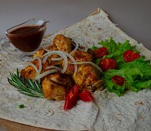 Шашлык из куриного филе