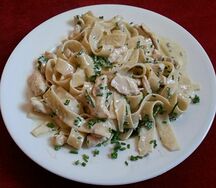 Tagliatelle au poisson