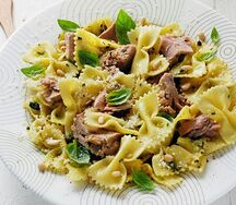 Farfalle au thon