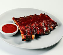 Ribs sauce barbecue