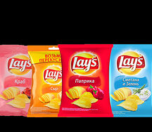 Чипсы Lays в ассортименте