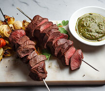 Brochettes de filet de bœuf