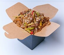 Wok с говядиной