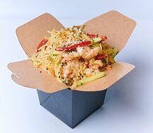 Wok с морепродуктами