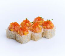Лосось, манго, чили