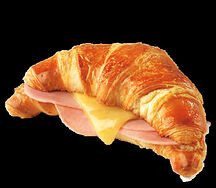 Croissant au jambon