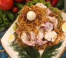 Салат Гнездо