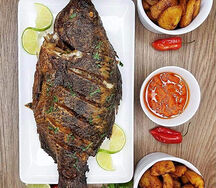 Poisson braisé