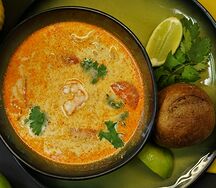 Том Ям с креветками