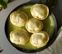 Манты с индейкой