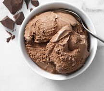 Glace au chocolat