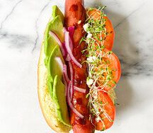 Cali hot dog