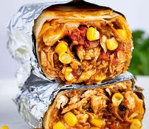 Chicken burrito