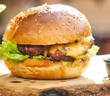 Burger viande fromage