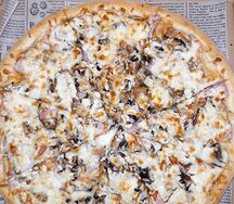 Ветчина с грибами