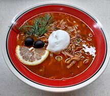 Солянка сборная мясная