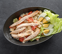 Салат Цезарь с курицей