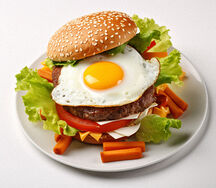 Hamburger africain