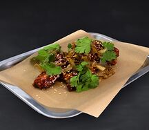 Острая курица в глазури