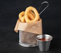Кольца кальмара в кляре