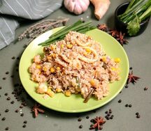 Жареный рис с морепродуктами