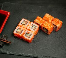 Калифорния Маки с лососем
