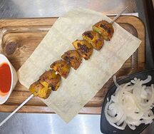 Шашлык из картофеля