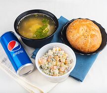 Сет с куриной лапшой