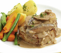 Steak à la crème
