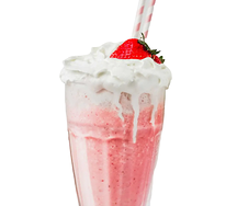 Milk shake fraise