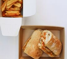 Կծու հավով վռափ