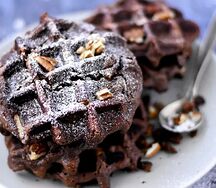 Gaufre brownie