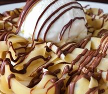 Crêpe fettuccini