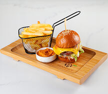 Мини бургер с мясом