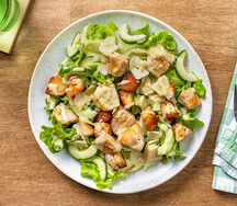 Salade césar au poulet lardons et parmesan