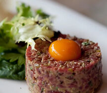 Tartare de bœuf au couteau