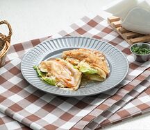 Блинчики богатырские с куриным филе