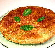 Осетинский пирог с сыром