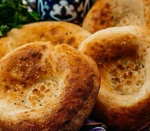 Лепешка узбекская