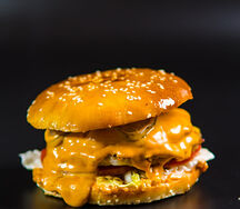 Chicken and Beef Burger