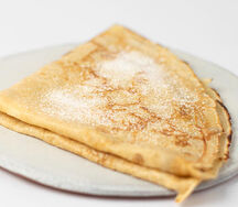 Crêpes au sucre