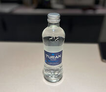 Природная вода Turan с газом