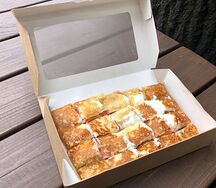 Блин с красной рыбой