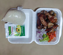 Poulet braisé