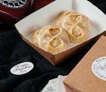 Манты с говядиной и свининой