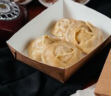 Манты со свининой