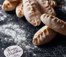 Манты с курицей