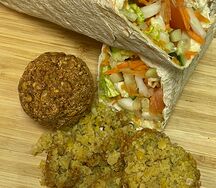 Классическая сырная шаурма Miso с фалафелем