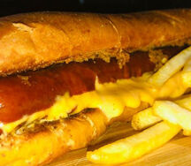 Menu classic hot dog