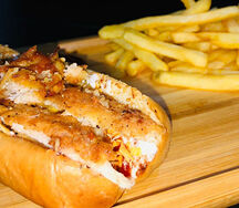Menu chicken hot dog